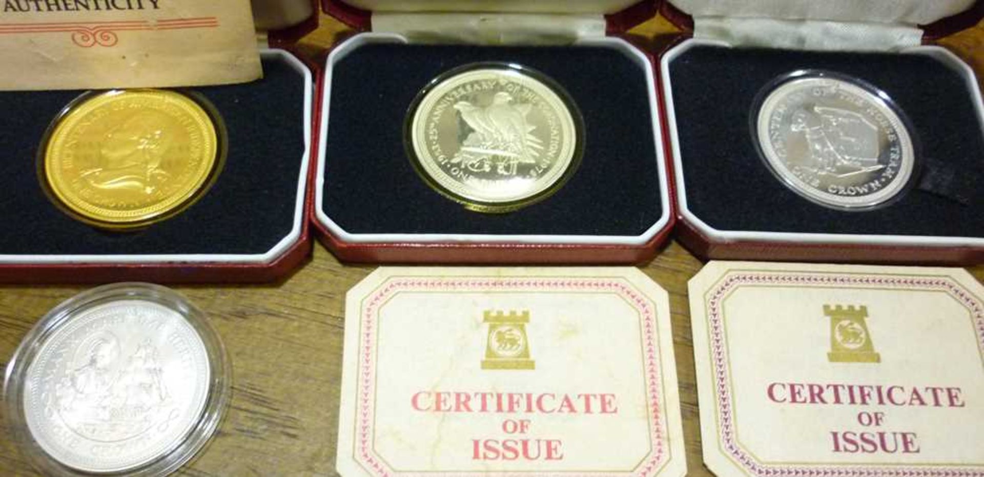 A collection of Isle of Man silver proof coins - Bild 6 aus 11