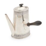 A Victorian coffee pot