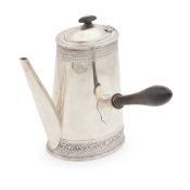A Victorian coffee pot