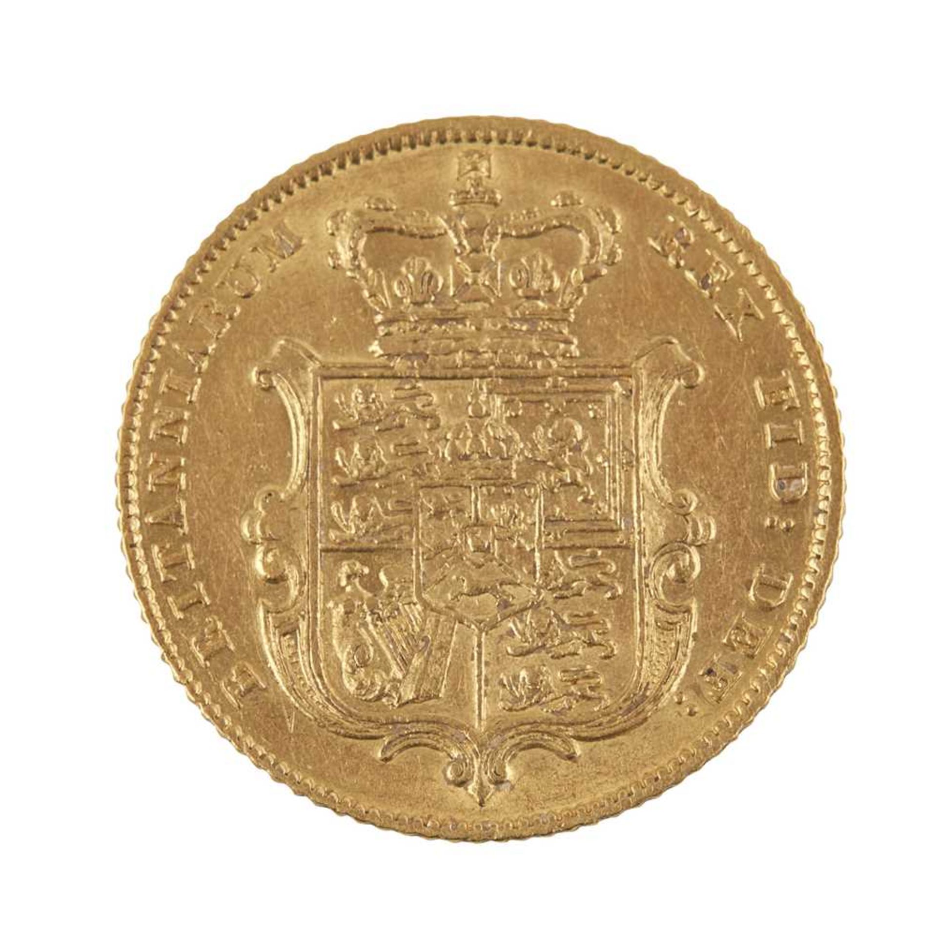 A George IV half sovereign - Image 2 of 2