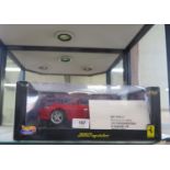 Mattel Hot Wheels Ferrari 360 Spider in red, with box