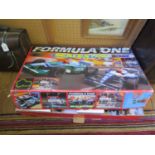 A Scalextric C.818 Formula One set with Ford Benetton and Williams Renault