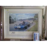 After Tony Smith 'The Winning Team - British Grand Prix Silverstone 17th July 1971' depicting the