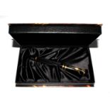 A Montblanc Meisterstück Dostoevsky Limited Edition fountain pen, with 4810 18k medium nib, the