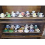 A collection of cabinet cups and saucers, including Royal Worcester, Shelley, Grafton, Crown