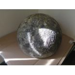 A stone domed pillar head 32cm diameter