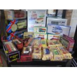 Corgi, Matchbox, Solido and Lledo buses and commercials in boxes (24)