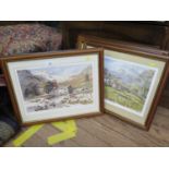 After Judy Boyes Cumbrian Farms and Interiors a set of six limited edition prints signed and