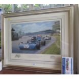 After Tony Smith 'The Winning Team - British Grand Prix Silverstone 17th July 1971' depicting the