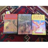 J.K. Rowling: Harry Potter and the Goblet of Fire, Bloomsbury First Edition; Harry Potter and the