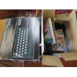A Sinclair ZX Spectrum Personal Computer, 48K RAM, in original box, and a small number of games