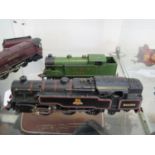 Two Hornby Dublo vintage 3-rail metal die-cast. Black B/R class standard tank 80054 locomotive (