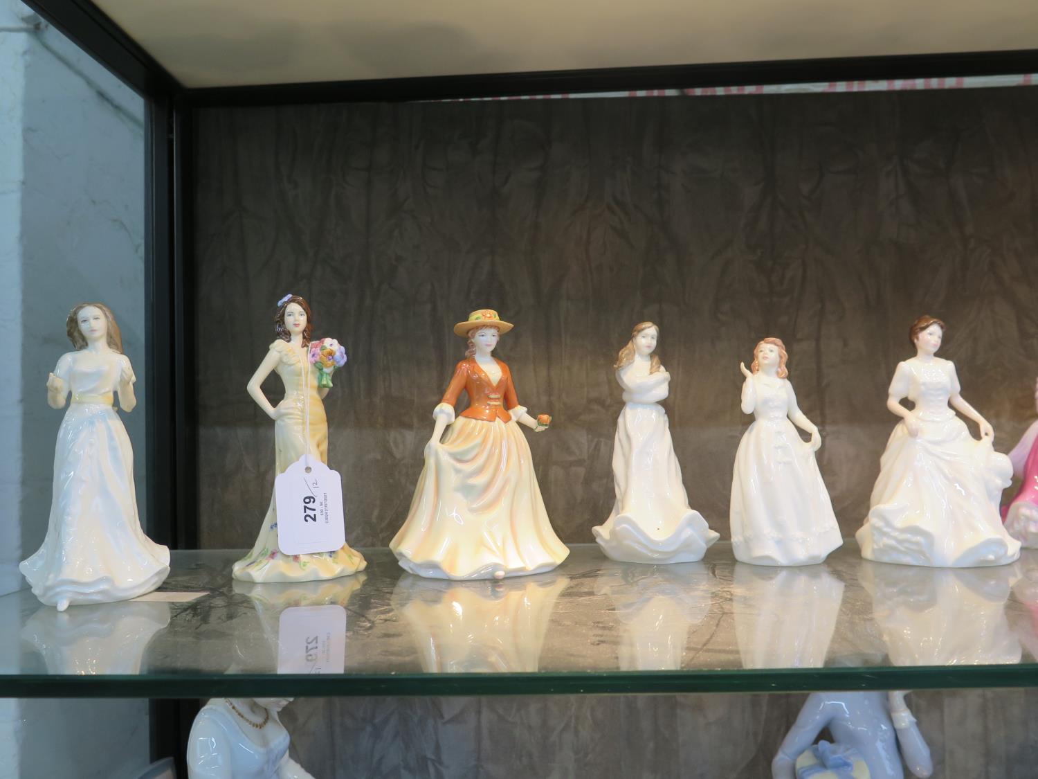 Twelve Royal Doulton figures of ladies, all for the International Collectors Club, including some