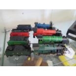 Four Hornby locomotives and tenders OO gauge. Hornby GWR 'Lord Westwood' red 2555 locomotive and