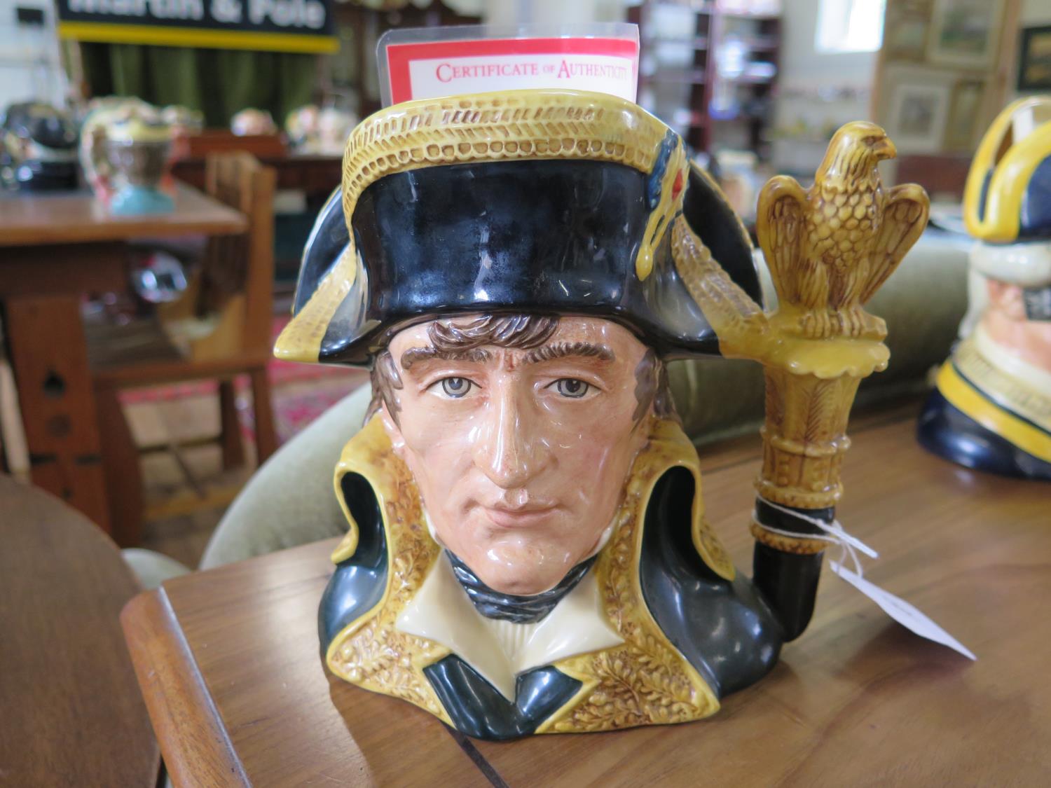 A limited edition Royal Doulton character jug of Napoleon (D6941), numbered 1552