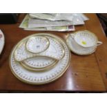 Nine pieces of Royal Worcester Imperial design porcelain