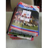 Football Programmes: Crystal Palace home game programmes from 1975 to 2005 (approx. 100)