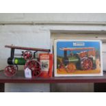 Mamod T.E.1a Spirit-fired Steam Tractor with leaflet in original box