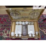 A Brexton picnic set, with presentation plaque dated 1957