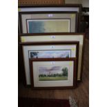 Graeme W. Baxter East Devon Golf Club limited edition print signed and numbered in pencil and