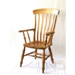 A modern beechwood Arm Chair