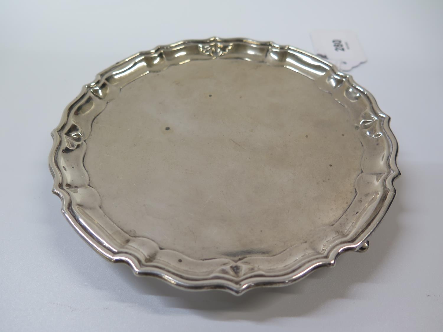 A Circular Salver. Barker Brothers (Herbert Edward Barker & Frank Ernest Barker). Chester 1915.