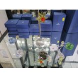 Six Swarovski glass ornaments with original boxes (6)