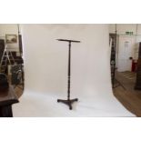 A 19th Century Hat Stand. Circa 1830. With turned column and gilt decoration. 155 cm high.