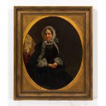 EDWIN WILLIAMS (c.1810-c.1880) Portrait of Mrs Henry Boyce, nee Mary Anne Jacob, b.1790, oil on