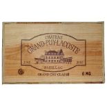 CHATEAU GRAND - PUY- LACOSTE, Pauillac Grand Cru Classe 6 magnums Sealed in original pine crate,