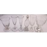 A COLLECTION OF 19TH CENTURY AND LATER GLASSWARE