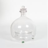 A 19TH CENTURY GLASS WASP TRAP 12.5cm in length x 17cm in height Condition: surface scratches, minor