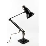 A HERBERT TERRY ANGLEPOISE LAMP with two tier stepped base and adjustable height Condition: needs