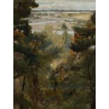 James Elder Christie (1847-1914) 'The winding Nairn' oil on canvas, signed lower right, 39cm x 29cm
