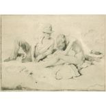 After William Orpen (1878-1931) 'The Draughtsman and his model', 1910, print, signature title and