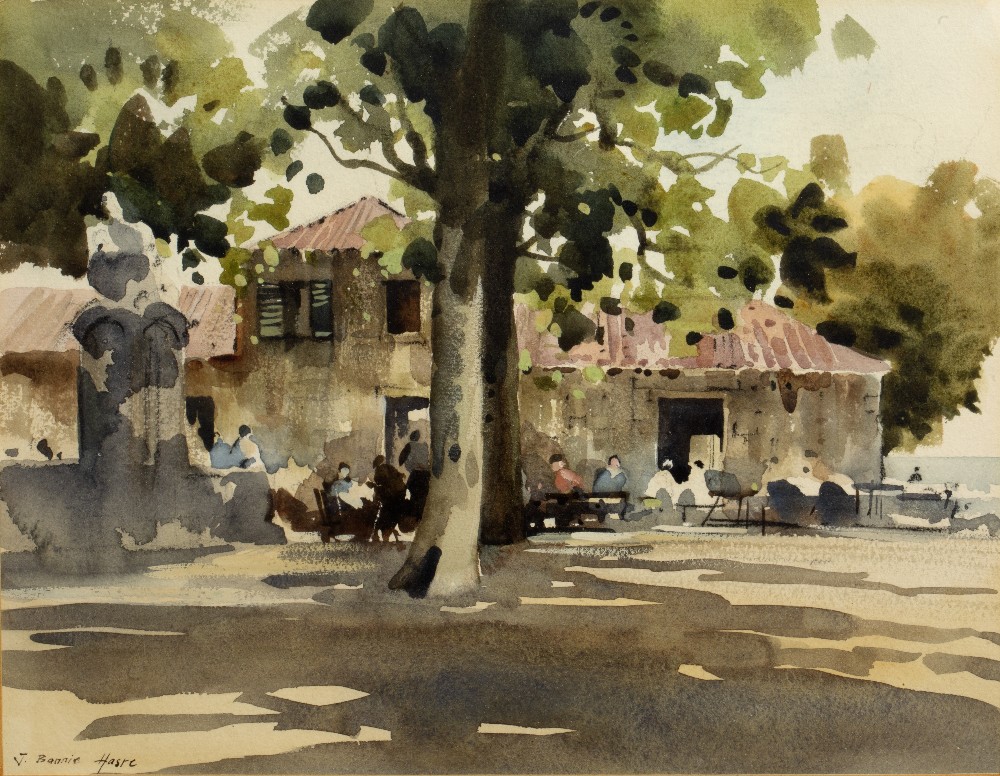 John Barrie Haste (1931-2011) three watercolours, the largest signed lower left and dated '74, - Image 3 of 9