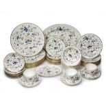 Coalport 'Pageant' part dinner service to include: plates, bowls, cups etc