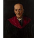 Ruth Simpson (1889-1964) 'Dr John Nightingale' oil on canvas, signed and indistinctly dated lower