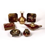 Carltonware Rouge Royale Collection of pieces to include 'Mikado' patterned vase, with early W & R