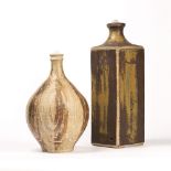 Geoffrey Northcote (British, 20th Century) Two studio pottery lamp bases, both with impressed seal