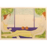 Leonor Fini (1907-1996) 'Two oranges' lithograph, signed and numbered in pencil 204/250 lower right,
