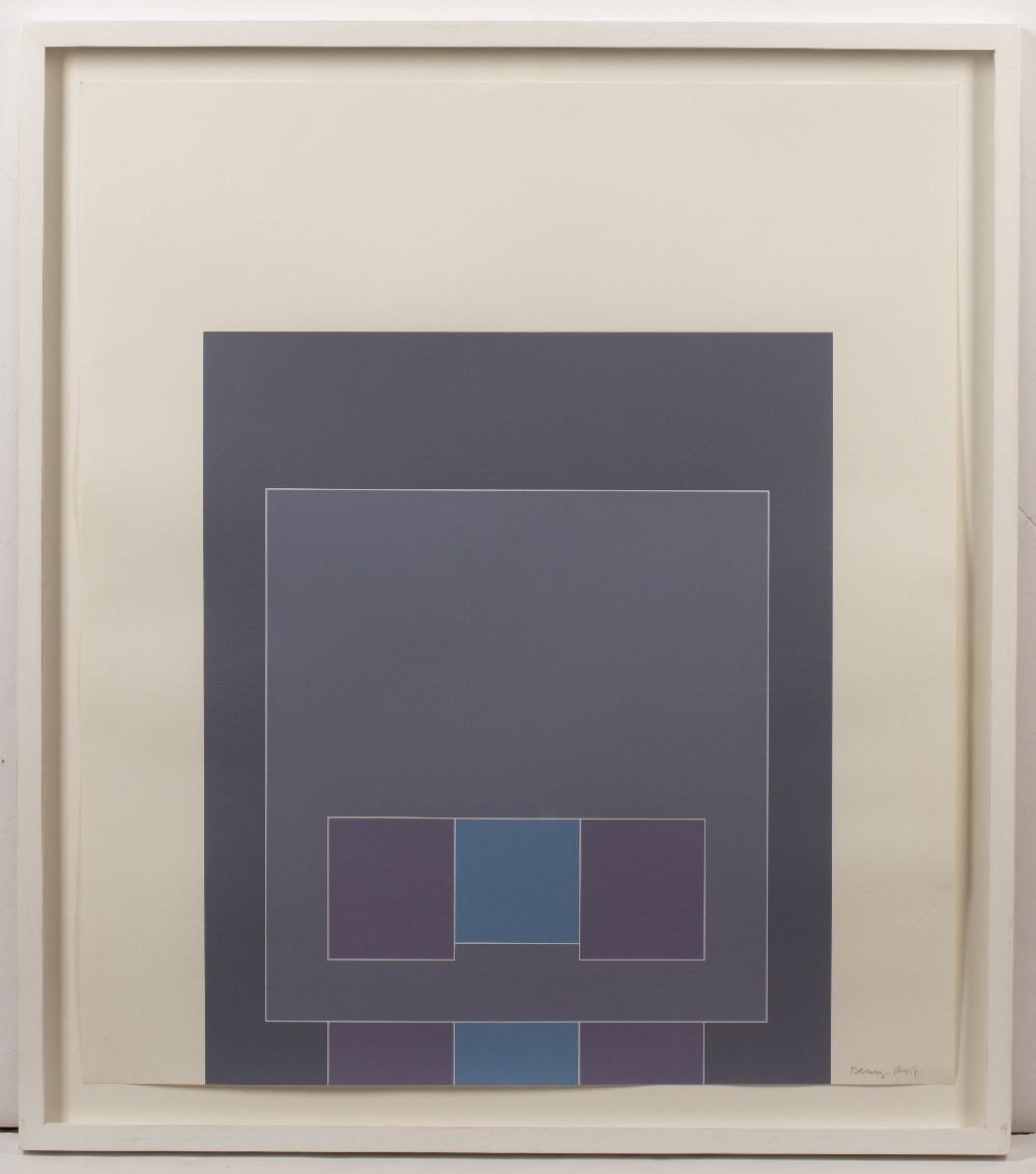 Robyn Denny (1930-2014) 'Untitled II from the Waddington Suite' screenprint, signed in pencil - Image 2 of 3