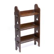 Liberty & Co three-tier oak 'Sedley' bookcase, oak, 58cm x 97cm x 20cm