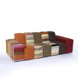 Missoni Home 'Rythme' modular sofa, purchased in 2010 from Roche Bobois, 210cm x 66cm x 96cm