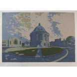 Simon Simpson (Contemporary) 'Radcliffe Camera, Oxford' screenprint, numbered 8/50, signed in pencil