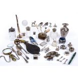 Collection of silver, white metal and silver plated wares to include: Dutch white metal table