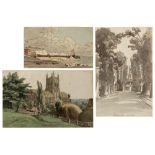 THE WORKING DRAUGHTSMAN (fl. 1812-1832) 'Great Malvern', inscribed with title and dated 1812, with