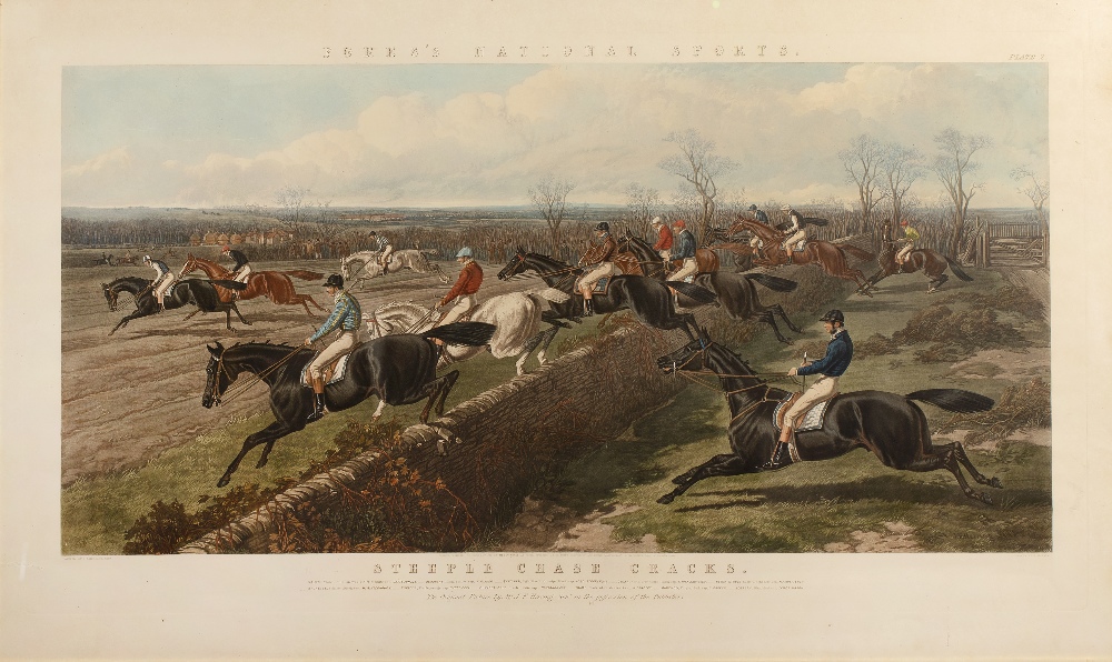 CHARLES HUNT AFTER J.F. HERRING 'Fores's National Sports, - 'The Start for the Memorable Derby of - Image 2 of 6