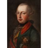 18TH CENTURY CONTINENTAL SCHOOL Portrait of Joseph II, Holy Roman Emperor, wearing a red collar,