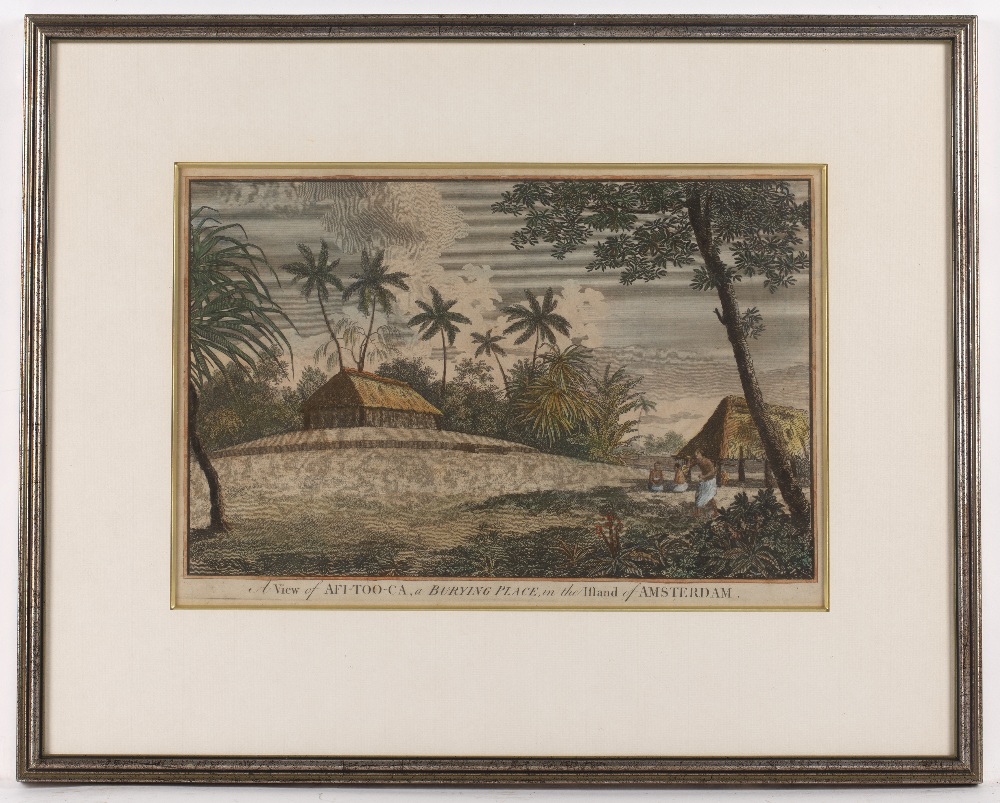 THORNTON AFTER JOHN WEBBER 'View of Afiatooka, or Burying-Place, in Tongataboo', and another similar - Image 3 of 6